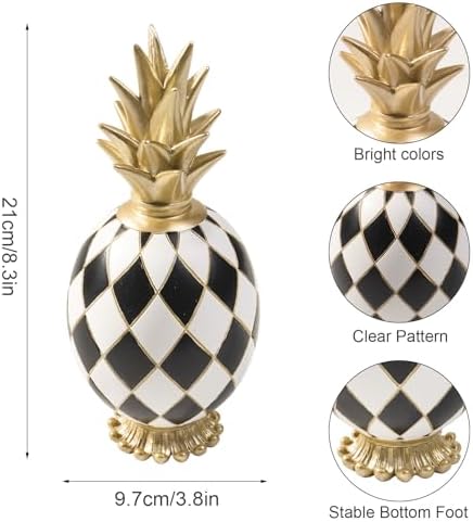 Bechivie 83 Inch Pineapple Decor Statue