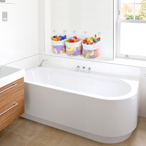 Shadowvoxel Bath Toy Storage Mesh Basket Organizer 1