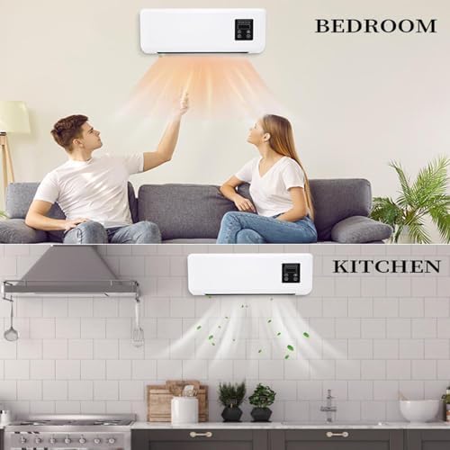 3 in 1 Bathroom Fan Heater with Towel Rack Remote Control