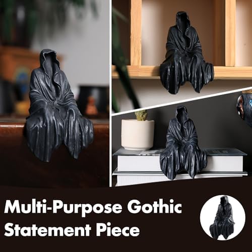 Tabletop Gothic Figurine Grim Reaper Statue - 59 Inch