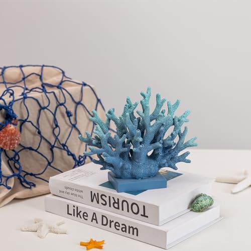 Elegondrar 58 H Blue Coral Decor Statue 1