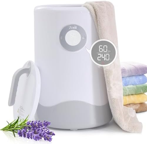 ZonLi Towel Warmer with Scented Discs 360 Wall Heating Auto Shut-Off