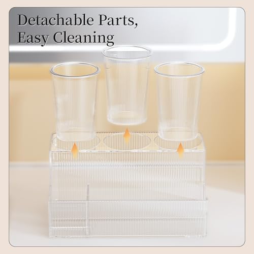 Delamu Hair Tool Organizer with 3 Detachable Cups 1