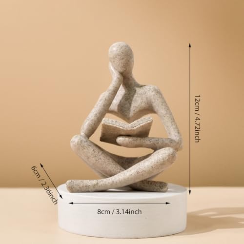 GIGICICI Thinker Sculpture for Home Decor