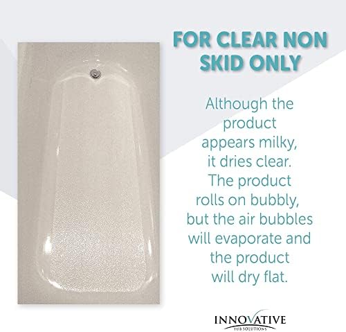 Tub Guard Anti Slip - Clear Non Slip Coating for Bathtubs Showers