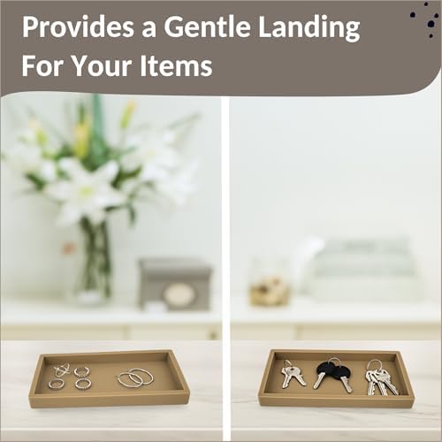 Spacewiser Countertop Vanity Tray - 77 Inch Silicone Holder