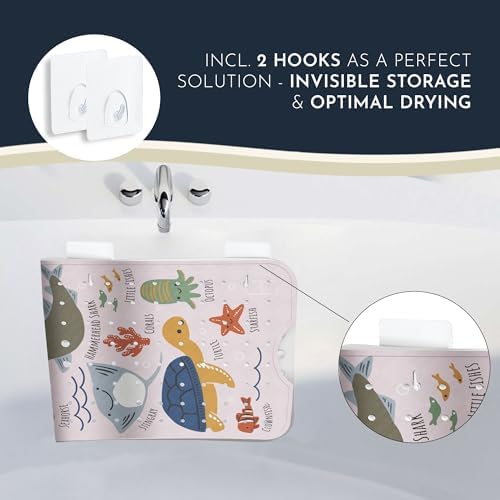 Homerella Anti-Slip Baby Bath Mat 40x16 Inch