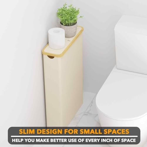 SpaceAid Extra Large Toilet Paper Holder with Lid