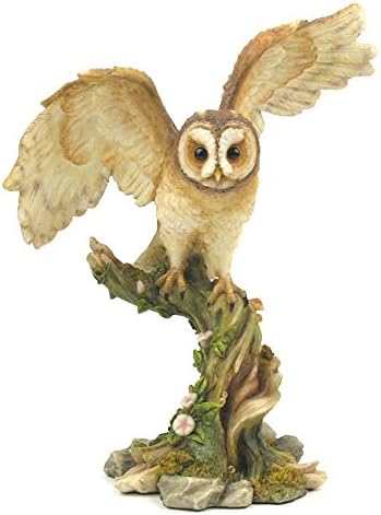 Veronese Design Owl Spreading His Wings Decor Figurine