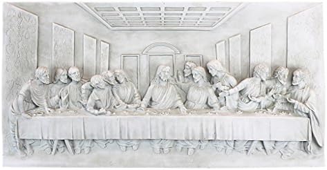 Design Toscano Last Supper Wall Sculpture 23 x 12