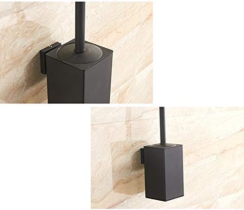 RETYLY Steel Brush Black Wall Mount Holder 1