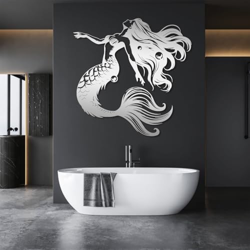 LARNT Mermaid Metal Wall Sculpture 39x39 1