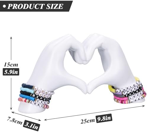 DOVDOV Heart Shape Hand Statue Modern Art Decor