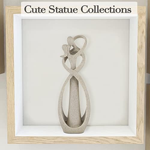 Trycooling Kissing Lovers Abstract Resin Statue