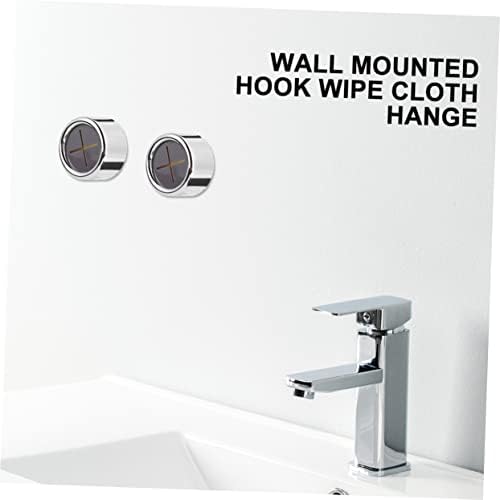 3pcs Self-Adhesive Towel Holder with Punch Design