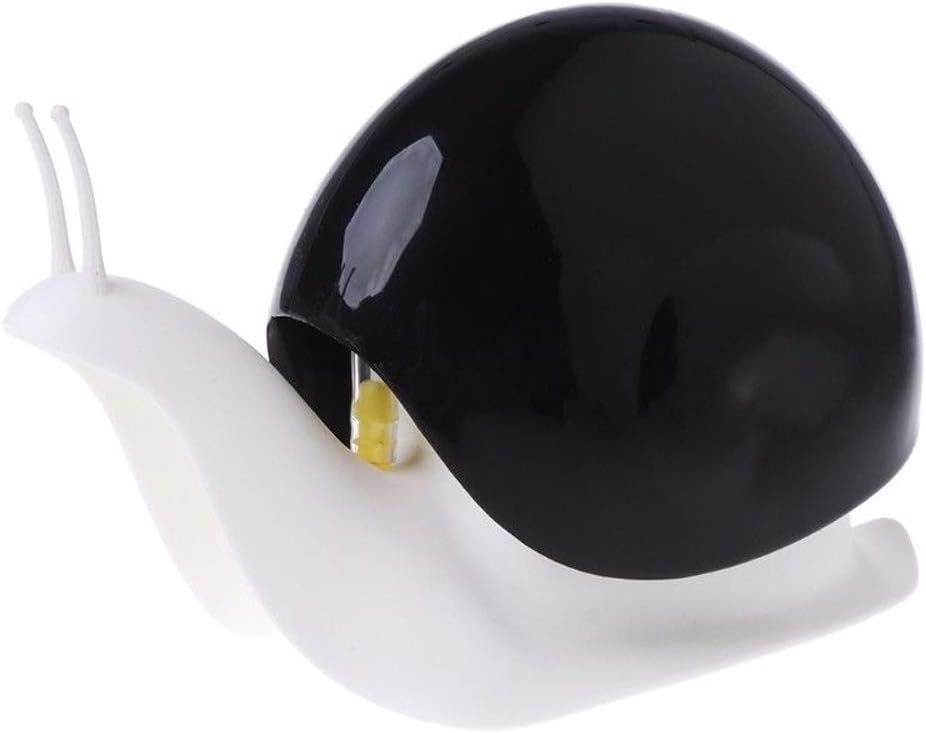 Cute Snail Soap Dispenser for Kitchen Bathroom Black