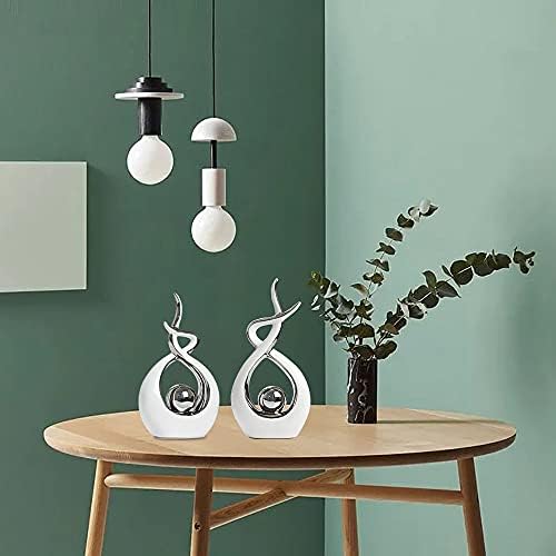 Norrclp Modern Abstract Ceramic Statue Table Decor