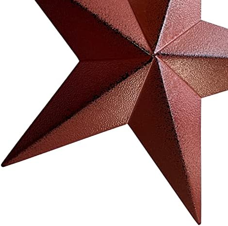 Grace Home Metal Patriotic Barn Star Wall Decor