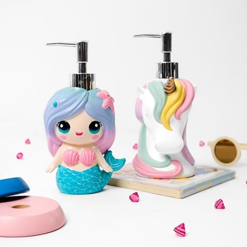 Unicorn Soap Dispenser Bathroom Decor