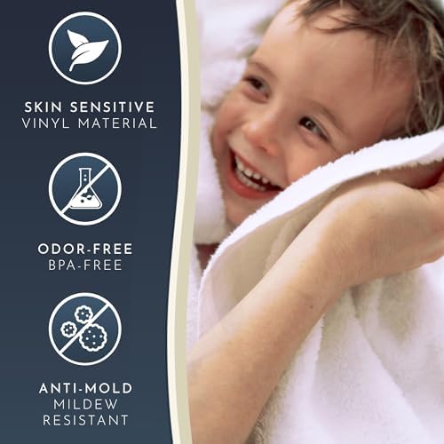 Homerella Anti Slip Shower Mat 21x21 Inch