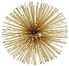 Modern Day Accents 5067 Gold Sphere Decor 6 Inch
