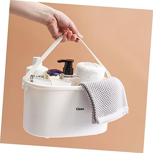 Cabilock Home Shower Basket Storage Organizer