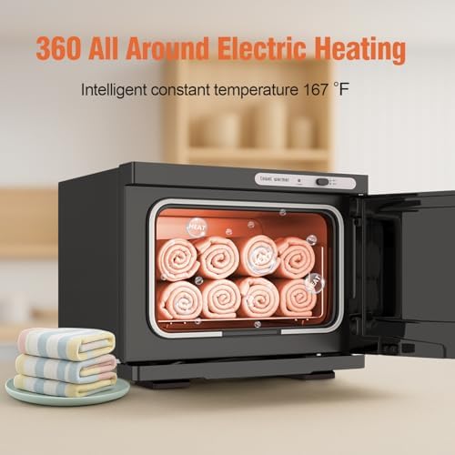 Utenzi Towel Warmer Cabinet 8L Hot Towel Heater for Spa and Salon