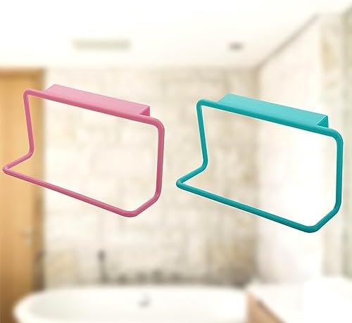 GLEAVI 2pc Towel Rack Holder for Kitchen Bathroom and Outdoor Use