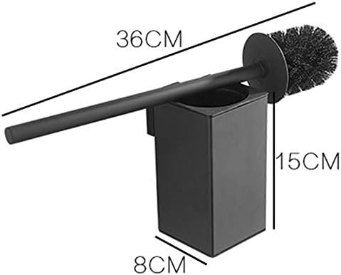 RETYLY Steel Brush Black Wall Mount Holder 1