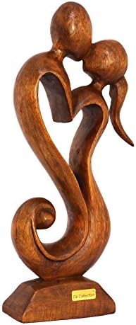 12 G6 Collection Wooden Abstract Sculpture - Eternal Love