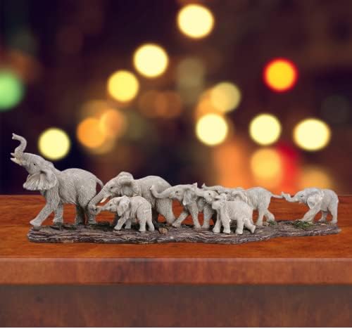 Comfy Hour Cute Elephant Friends 16 Wildlife Figurine Statue