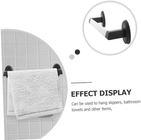 PHENOFICE Wall Mounted Towel Rack Slipper Holder Organizer 1