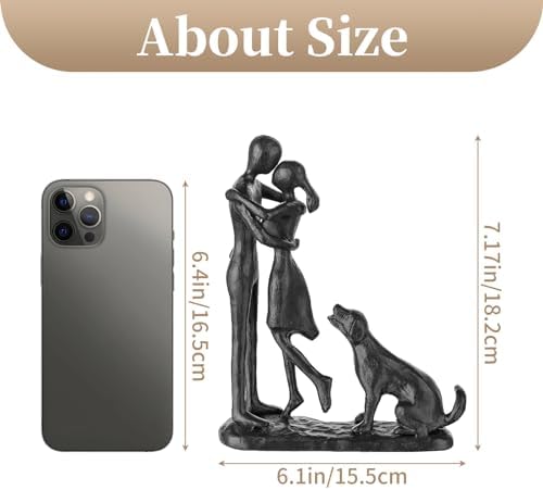 Sziqiqi 6th Anniversary Couple Love Sculpture