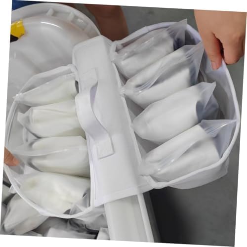 FIXOSHEE Portable Mesh Bath Organizer for Kids