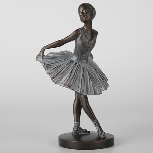 Grace4Joy Ballerina Figurine Resin Bronze Sculpture