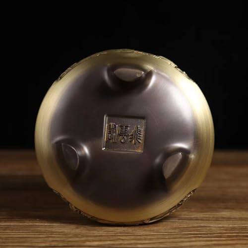 Julrybox Brass Incense Burner Zen Home Office Decor