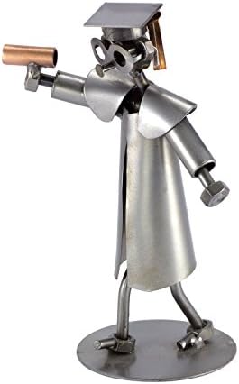 German Made Graduate Sculpture Nuts Bolts Ornament