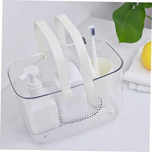 Whale Shaped Plastic Bathroom Basket with Handle