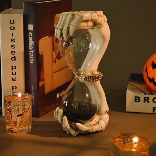 Antique Double Skeleton Hand Figurine Halloween Decor 1