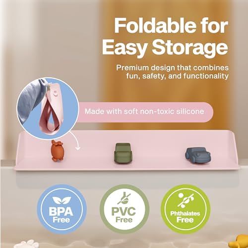 Little Splasher PlayPad - Bath Tub Splash Guard with Suction Cups