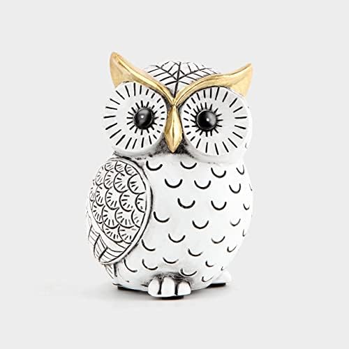 Smadeer Owl Statue Home Decor Accents
