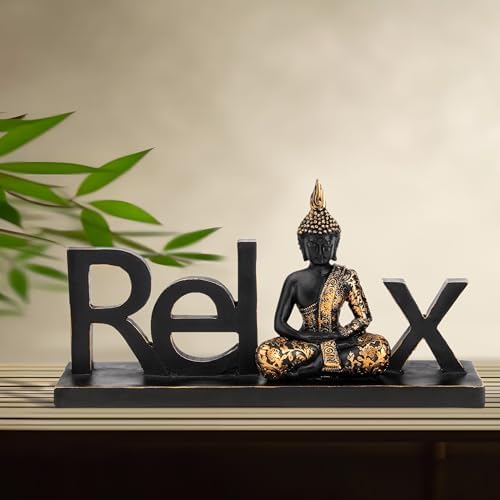 Smadeer Laughing Buddha Statue - Zen Decor for Home Meditation
