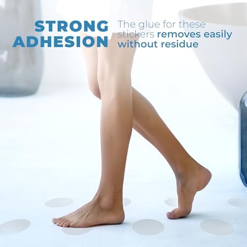 Clear Bloom Anti-Slip Shower Stickers 24 PCS 1