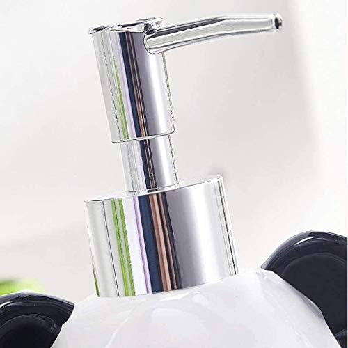 Refillable Lotion Dispenser Set of 5 Bamboo and Panda Design