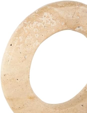 Deco 79 Marble Abstract Decorative Sculpture Ring