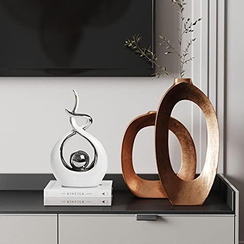 Norrclp Modern Abstract Ceramic Statue Table Decor