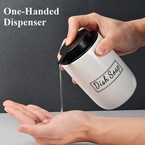 BosilunLife Ceramic Soap Dispenser Set - 2 Pack