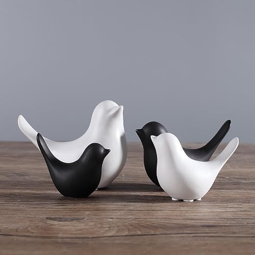 FANTESTICRYAN White Blessing Birds Statue Home Decor