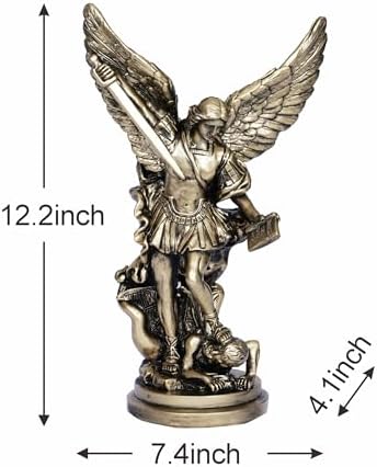 122in St Michael Archangel Statue Bronze Sculpture