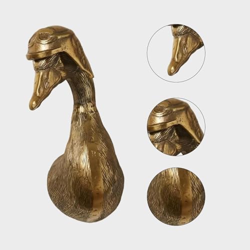 Maytopia 3D Resin Animal Head Wall Sculpture Duck